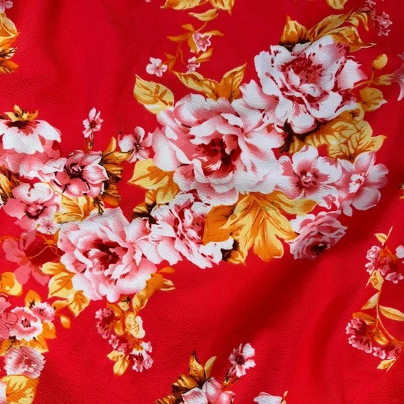 White Mark Women’s Floral Mid Length Full Skirt Size 3XL NWOT - Picture 6 of 6